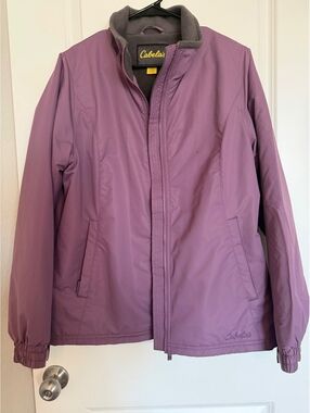 Cabela's Women's Purple Insulated Winter Jacket Size G Regular